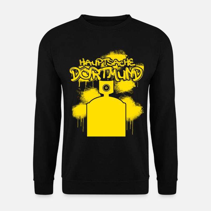 Dortmunder Hauptsache Dortmund - Unisex Pullover - Schwarz