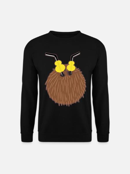 Coconut Cocktail Coconuts - Unisex Sweatshirt - black
