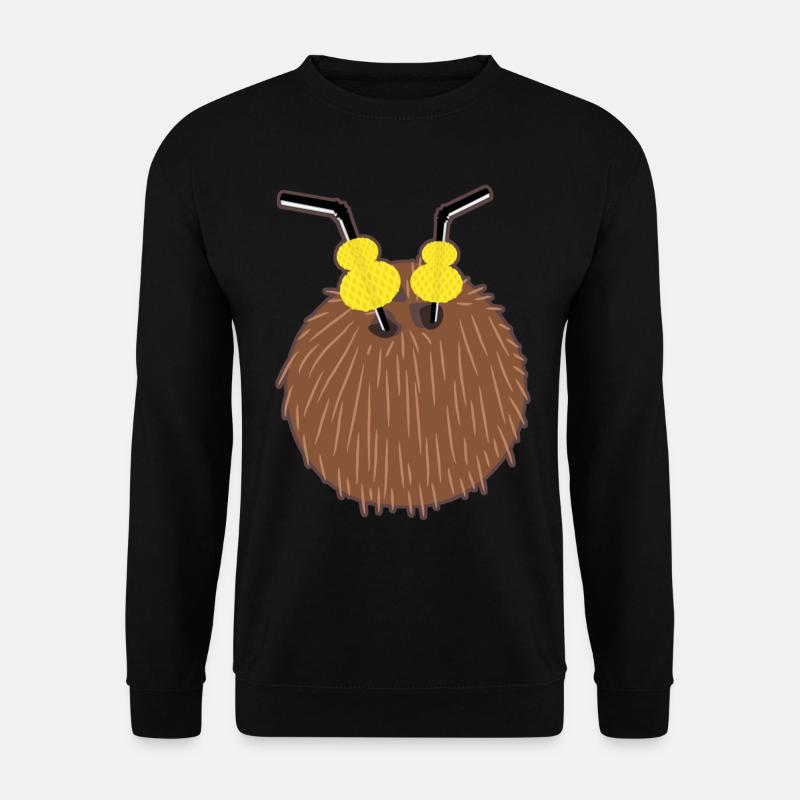 Coconut Cocktail Coconuts - Unisex Sweatshirt - black