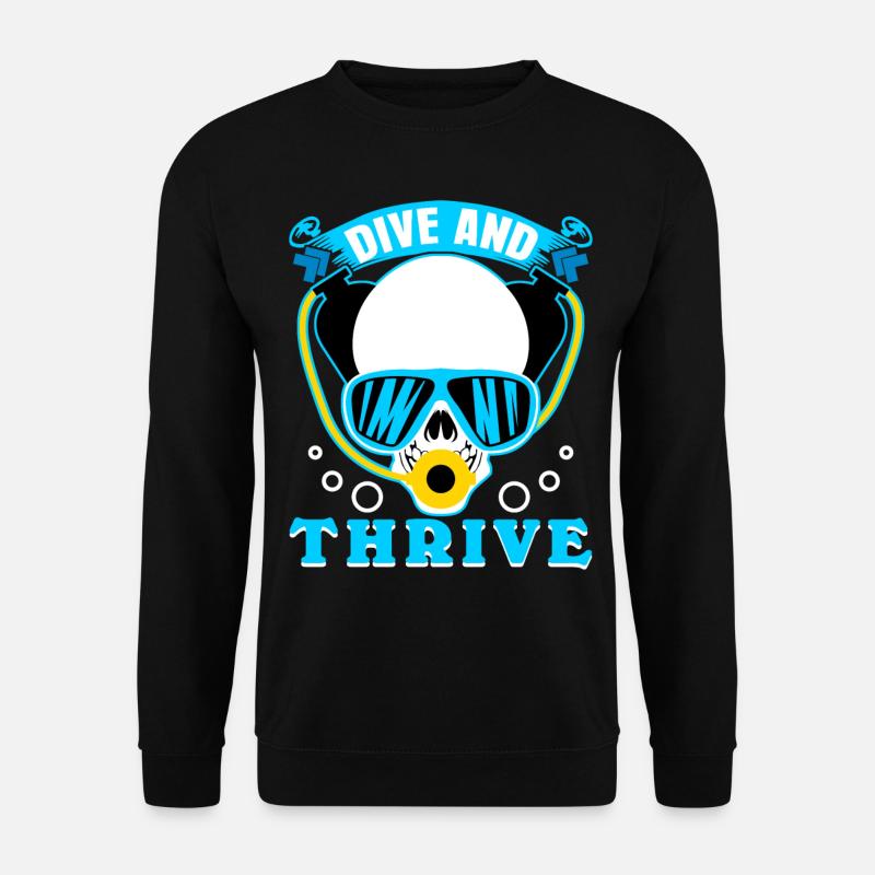 Lunettes de plongée de plongéePlongée - Sweat-shirt Unisexe - noir