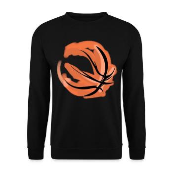 Basket-ball - Sweat-shirt Unisexe - noir - Devant - Alina (178cm) & Michal (187cm)