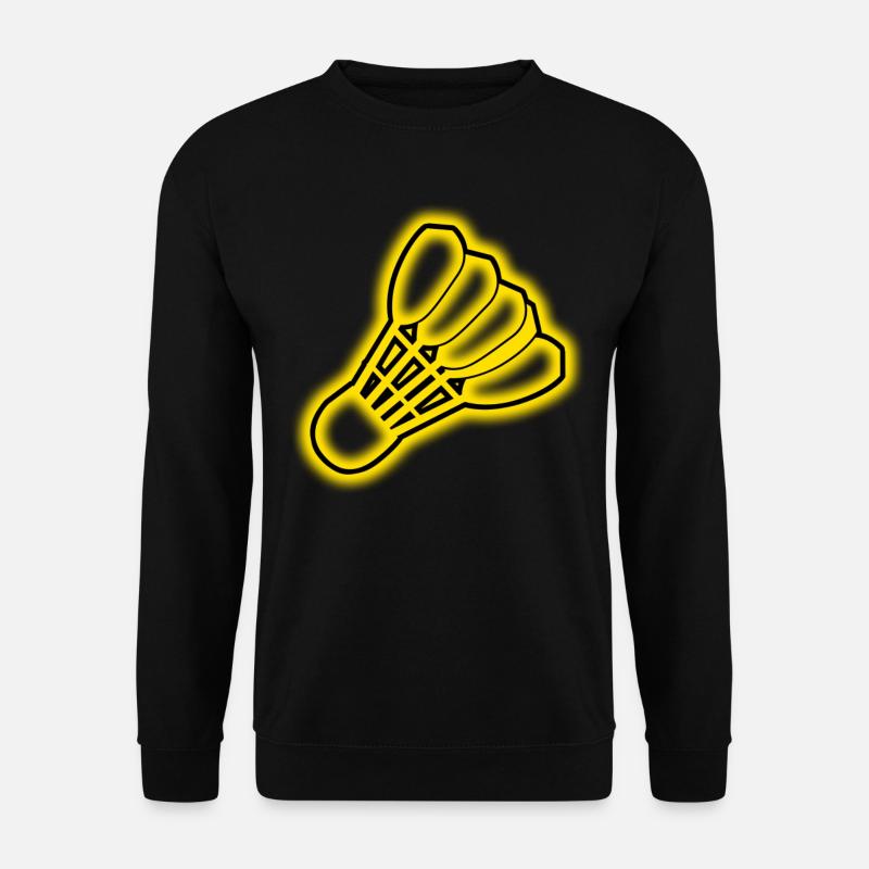 Badminton Federball - Unisex Sweatshirt - black