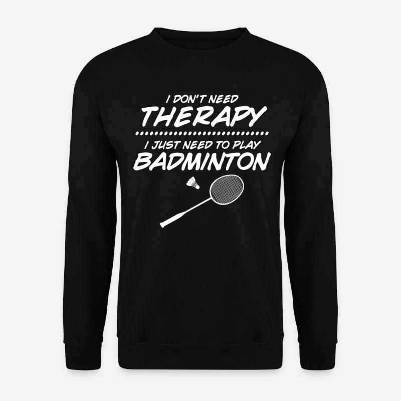 Badmintonschläger Badminton - Unisex Pullover - Schwarz