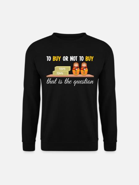 Flohmarkt Händler Trödelmarkt - Unisex Pullover - Schwarz