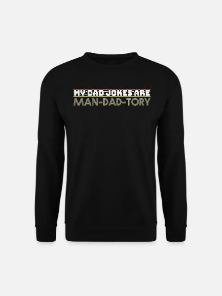 Dad Dad Jokes Joke - Unisex Sweatshirt - black