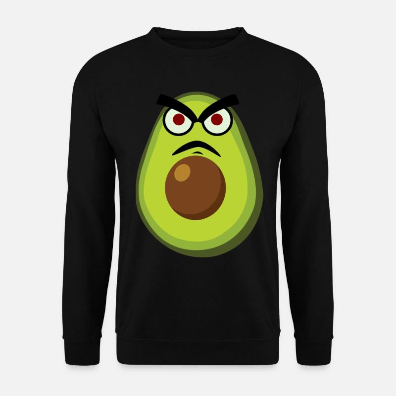 Avocats Grumpy Avocat - Sweat-shirt Unisexe - noir