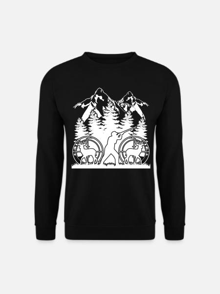 Hunting Joke Hunter - Unisex Sweatshirt - black