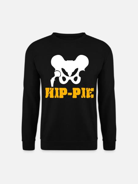 Hip Implant Joke Hip Surgery - Unisex Sweatshirt - black
