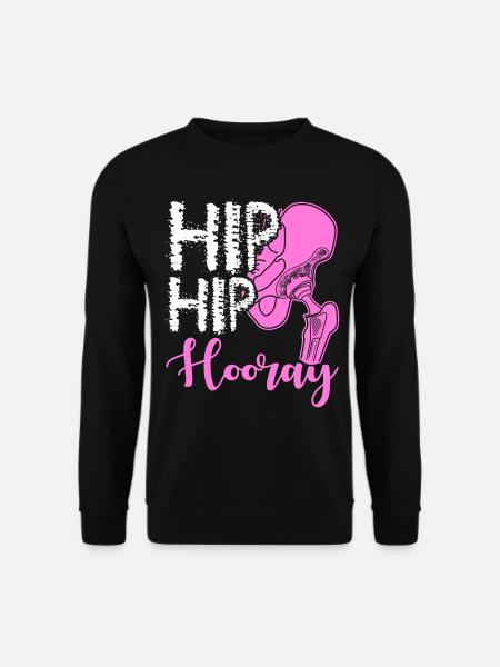 Implant de hanche - Sweat-shirt Unisexe - noir