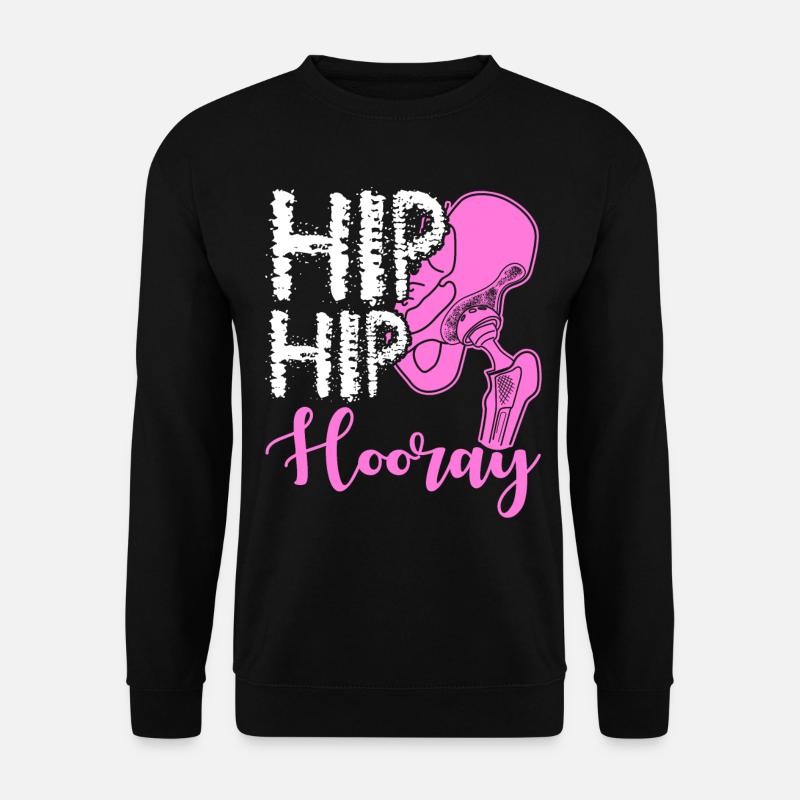 Hip Implant - Unisex Sweatshirt - black