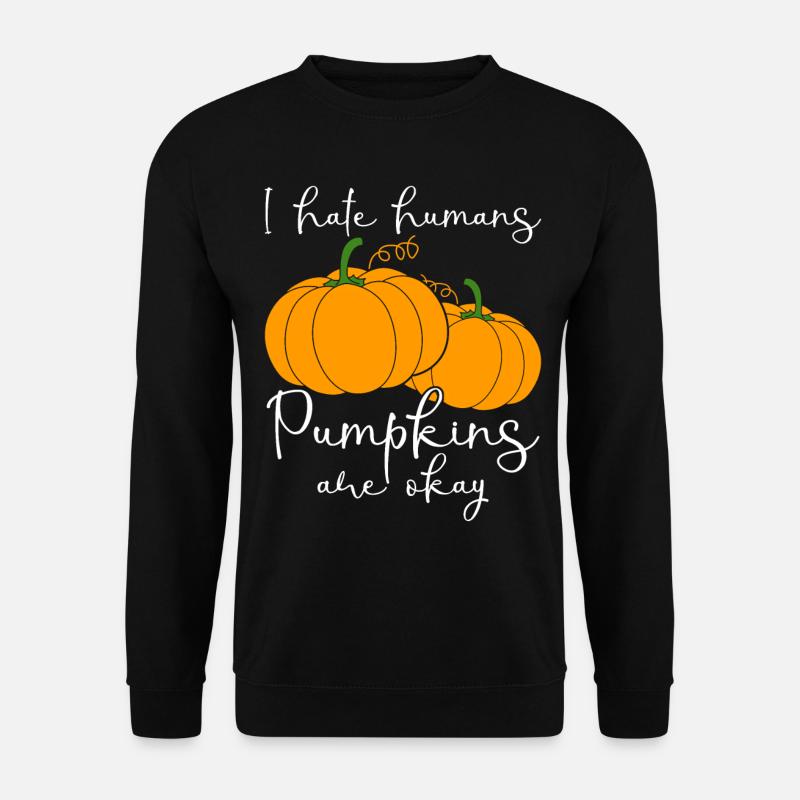 Pumpkins Pumpkin - Unisex Pullover - Schwarz