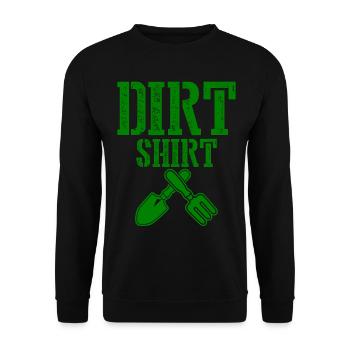 Garden Gardening Gardener - Unisex Sweatshirt - black - Front - Alina (178cm) & Michal (187cm)