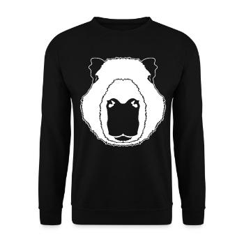 Capybara Capybaras Drôles - Sweat-shirt Unisexe - noir - Devant - Alina (178cm) & Michal (187cm)