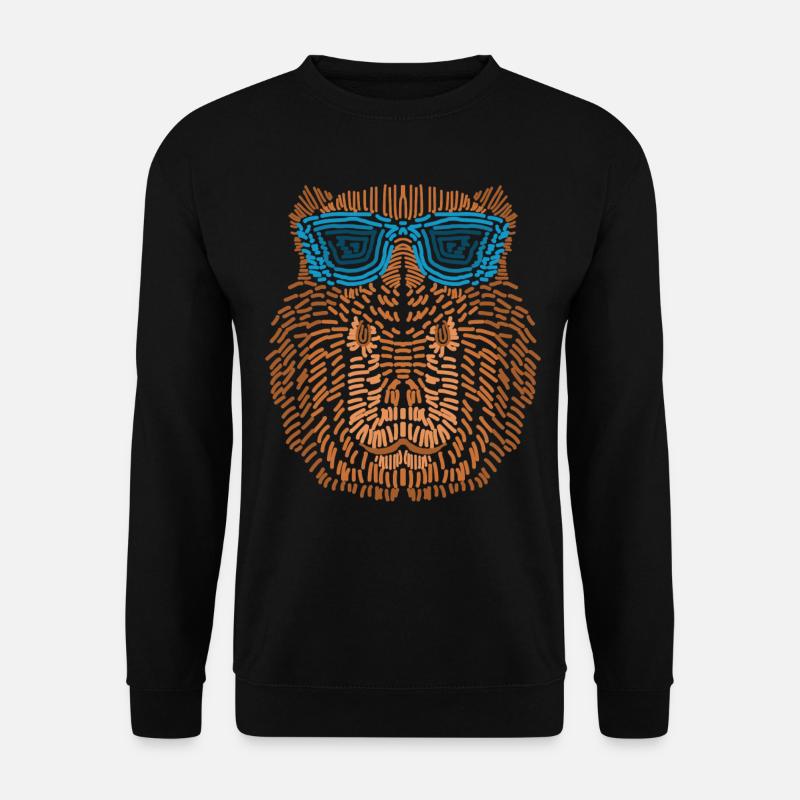 Capybaras with sunglasses Capybara - Unisex Sweatshirt - black