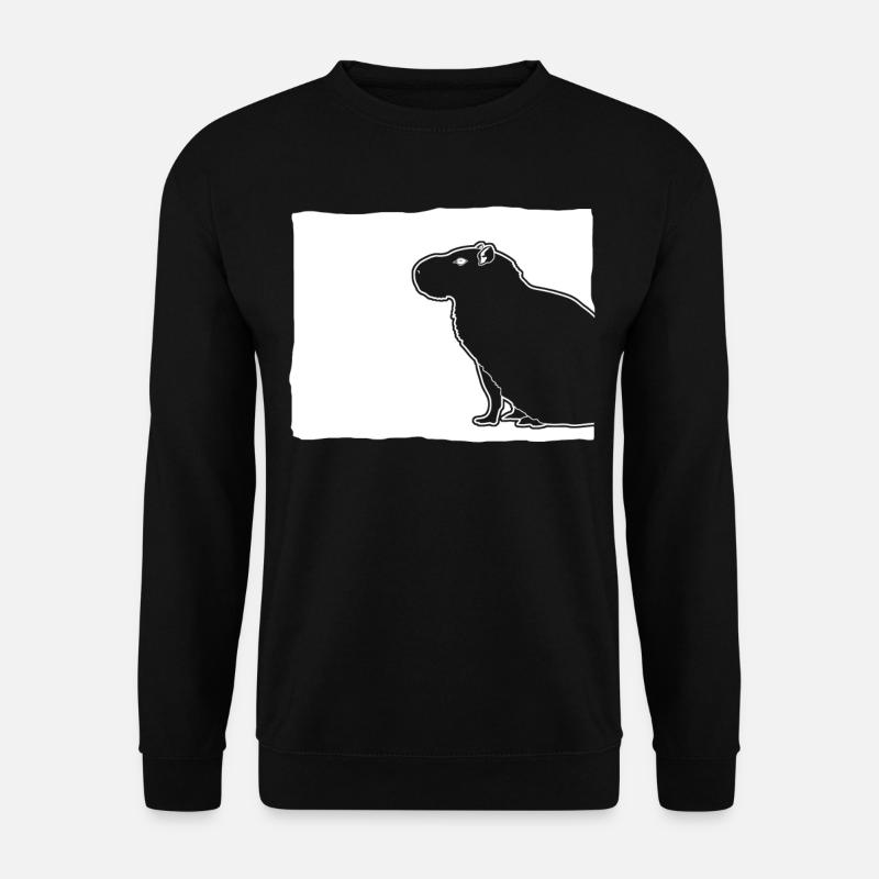Capybaras - Unisex Pullover - Schwarz