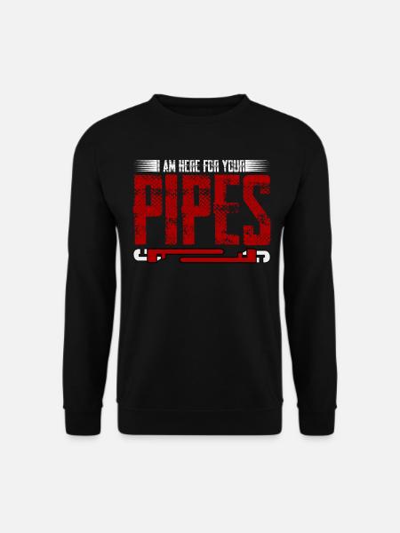 Plumber Joke Plumbers - Unisex Sweatshirt - black