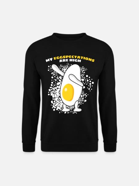 Eggs Fried Egg - Unisex Sweatshirt - black