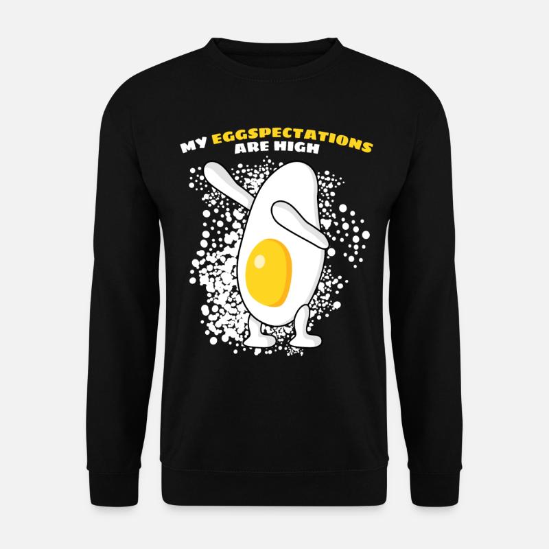 Eggs Fried Egg - Unisex Sweatshirt - black