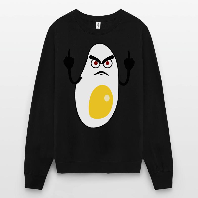 Eggs Grumpy Fried Egg Unisex Pullover