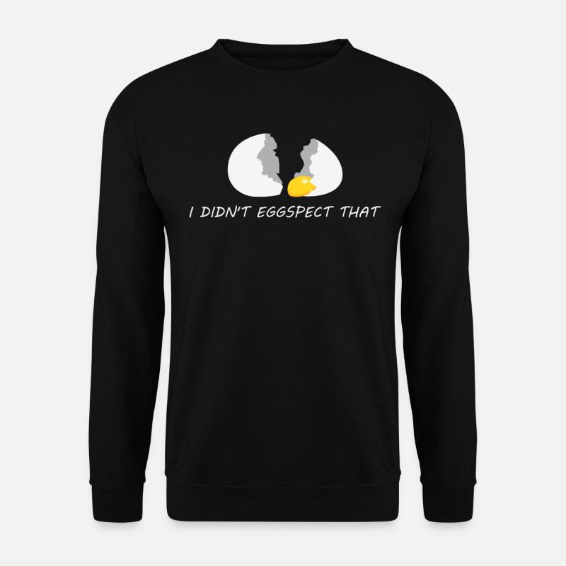 Egg Eggs - Unisex Pullover - Schwarz