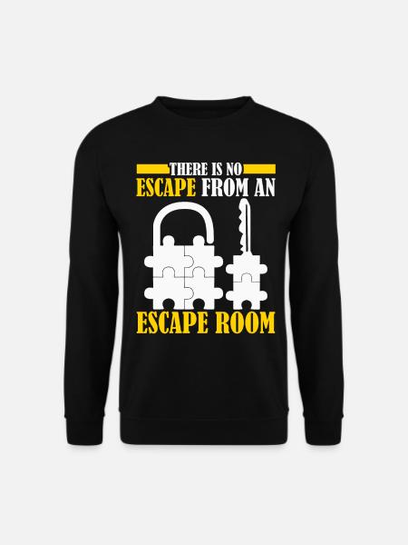 Jeu d’évasion Escape Game - Sweat-shirt Unisexe - noir