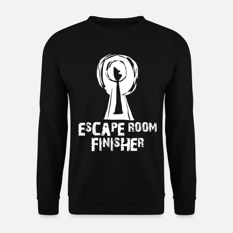 Jeu d’évasion Escape Room Finisher - Sweat-shirt Unisexe - noir