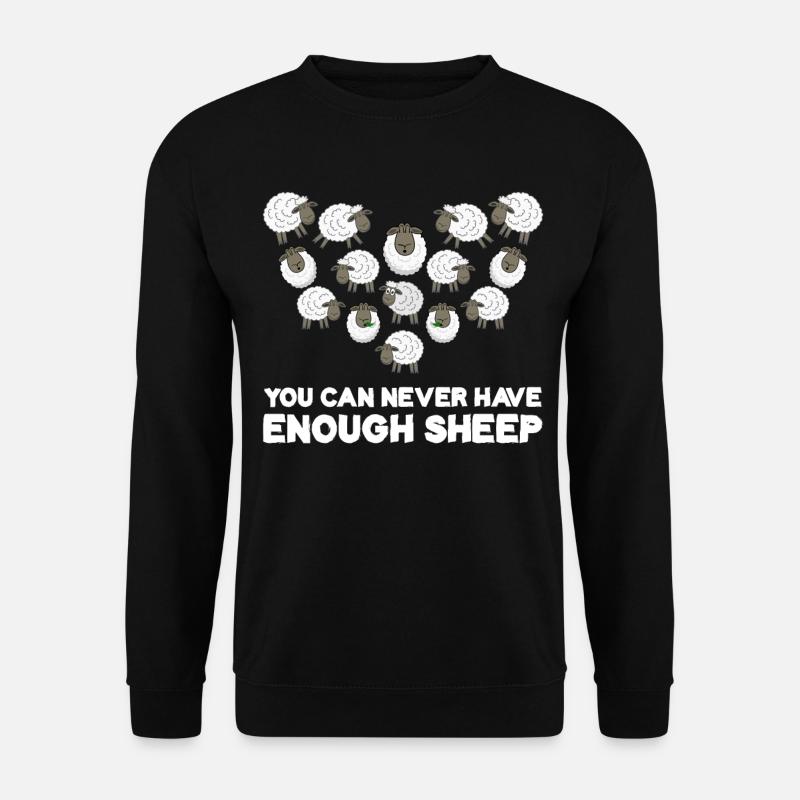 Sheep Heart Shepherd - Unisex Sweatshirt - black