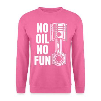 Workshop Car Oil Mechanic - Unisex Pullover - Pink - Vorne