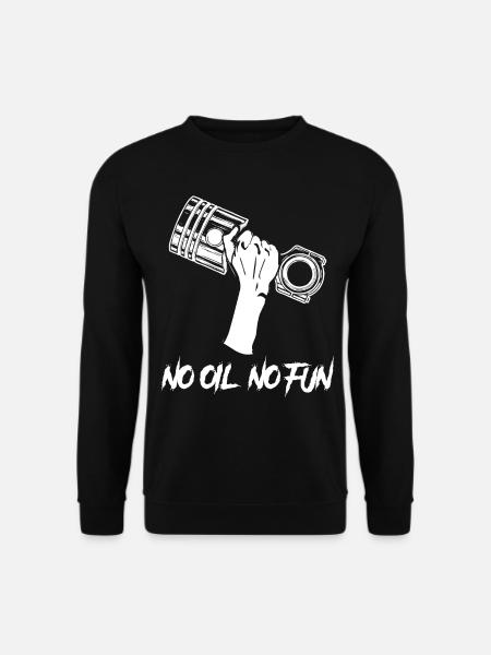 Oil Mechanic Workshop Car - Unisex Sweatshirt - black