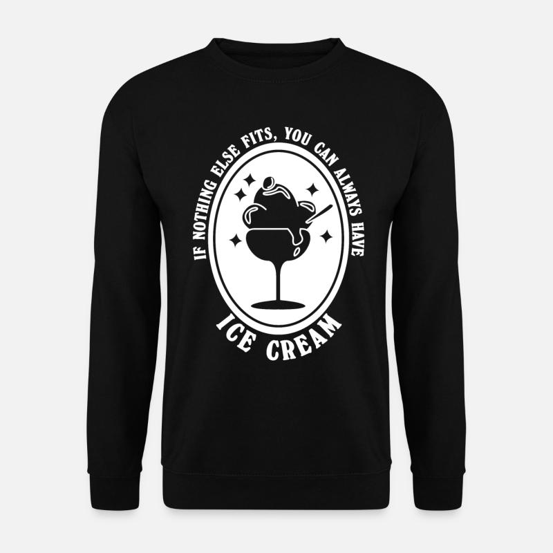 Coupe de crème glacée - Sweat-shirt Unisexe - noir