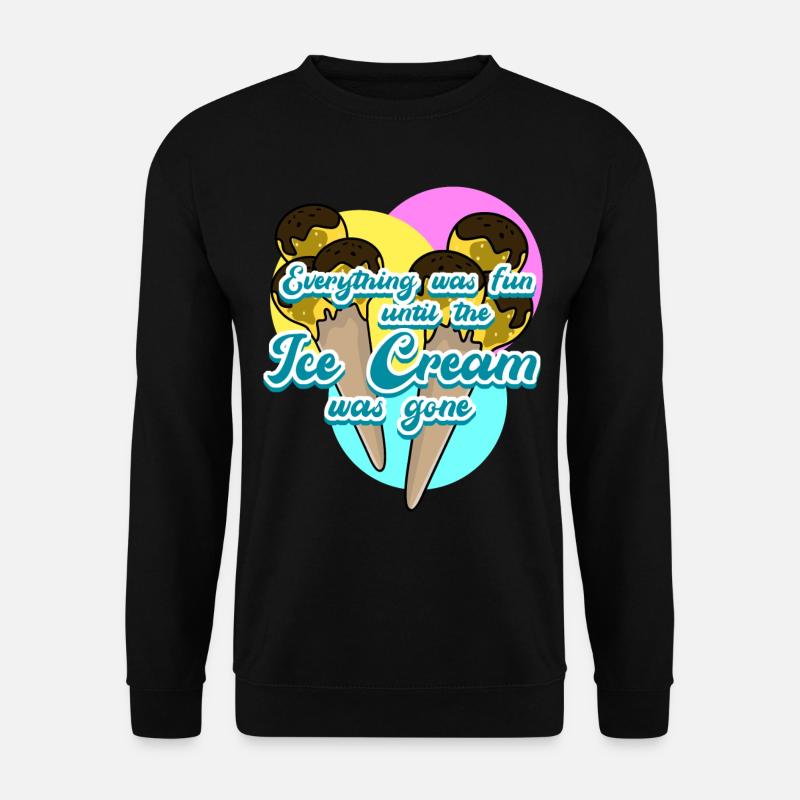 Crème glacée Crème glacée - Sweat-shirt Unisexe - noir