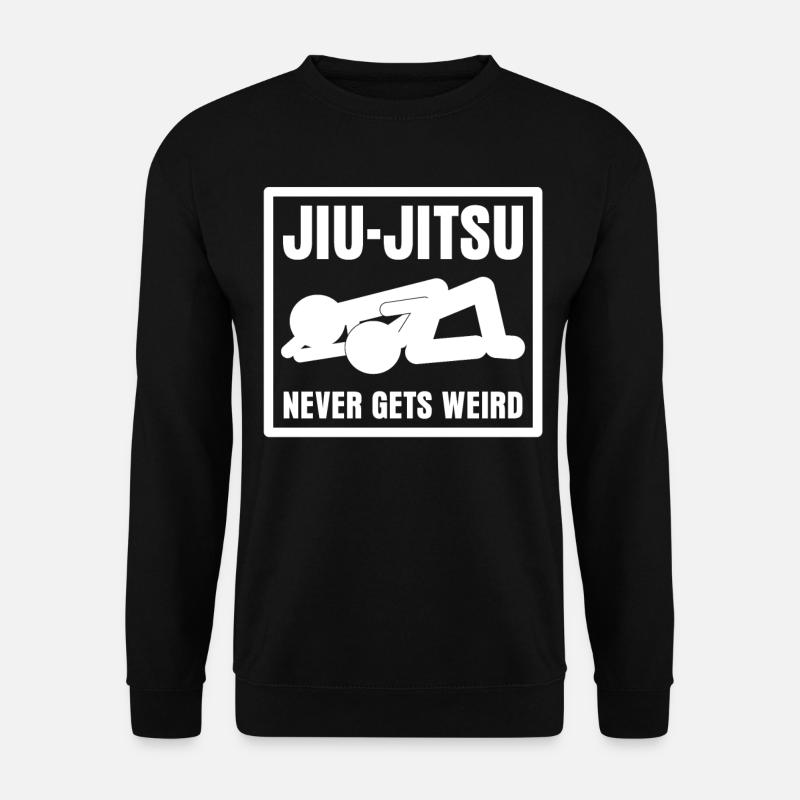 Ju-Jitsu BJJ Jiu-Jitsu Brésilien - Sweat-shirt Unisexe - noir