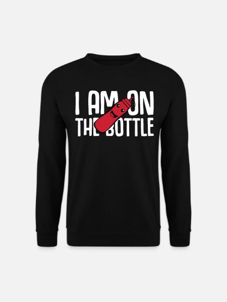 Tomato Ketchup Bottle Carnival Costume - Unisex Sweatshirt - black