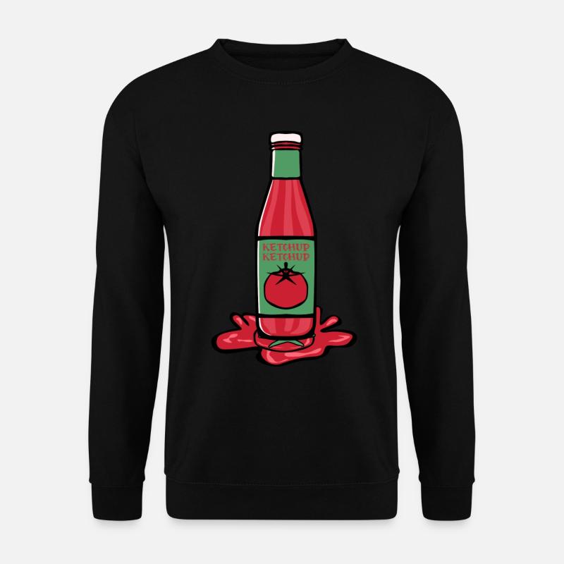 Tomato Ketchup Tomatoes - Unisex Sweatshirt - black