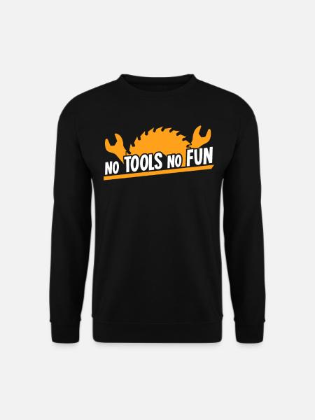 Craftsman DIY Tools Tool - Unisex Pullover - Schwarz