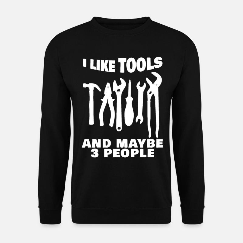 Artisan Outils Outil de bricolage - Sweat-shirt Unisexe - noir