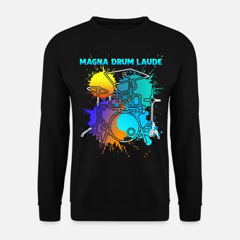 Drum Drummer Drums Drumset - Unisex Sweatshirt - black