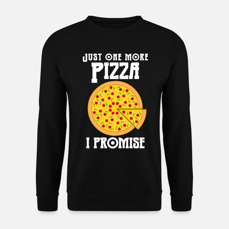 Pizza Pizzaria Pizzas - Sweat-shirt Unisexe - noir