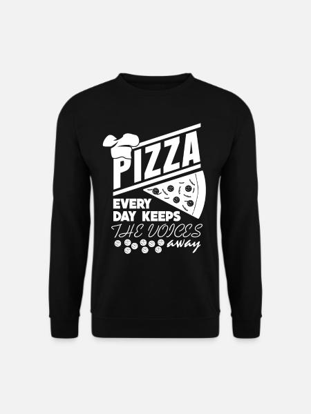 Pizzaria Pizza Pizzas - Sweat-shirt Unisexe - noir