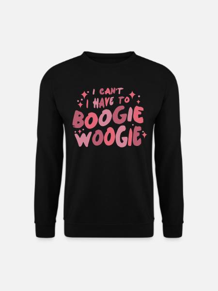 Boogie Woogie Retro Dancing Swing - Unisex Sweatshirt - black