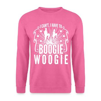 Boogie Woogie Swing Dancing - Unisex Pullover - Pink - Vorne