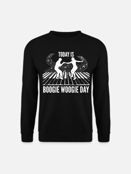 Dancing Swing Boogie Woogie Dance - Unisex Pullover - Schwarz