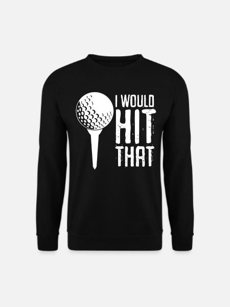 Golf Club Golf Ball - Unisex Sweatshirt - black