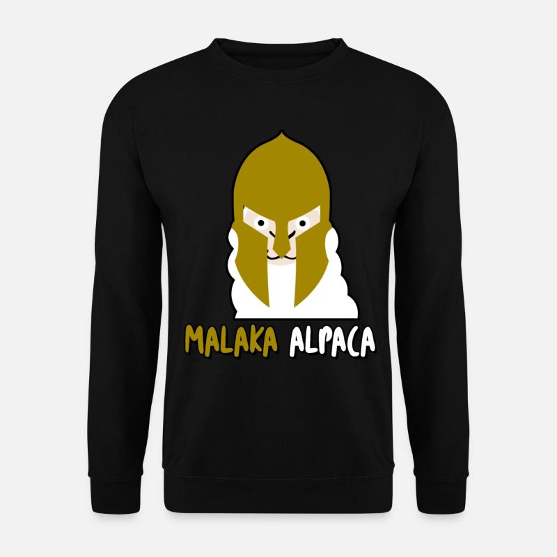 Malaka Alpaca - Unisex Sweatshirt - black
