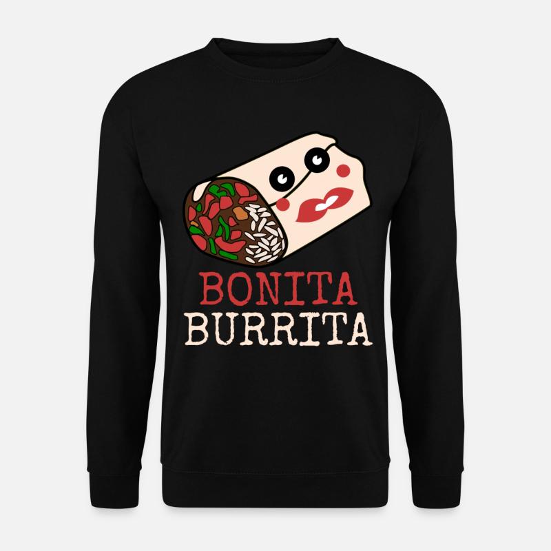Burritos Bonita Burrito - Unisex Sweatshirt - black