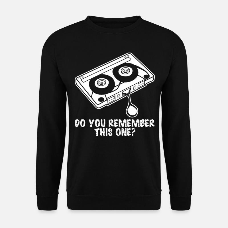 Cassettes cassettes 90s 80s - Sweat-shirt Unisexe - noir
