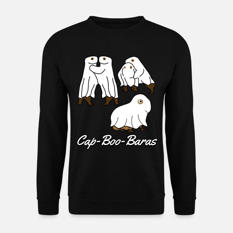 Capybaras Ghosts Capybara - Unisex Pullover - Schwarz