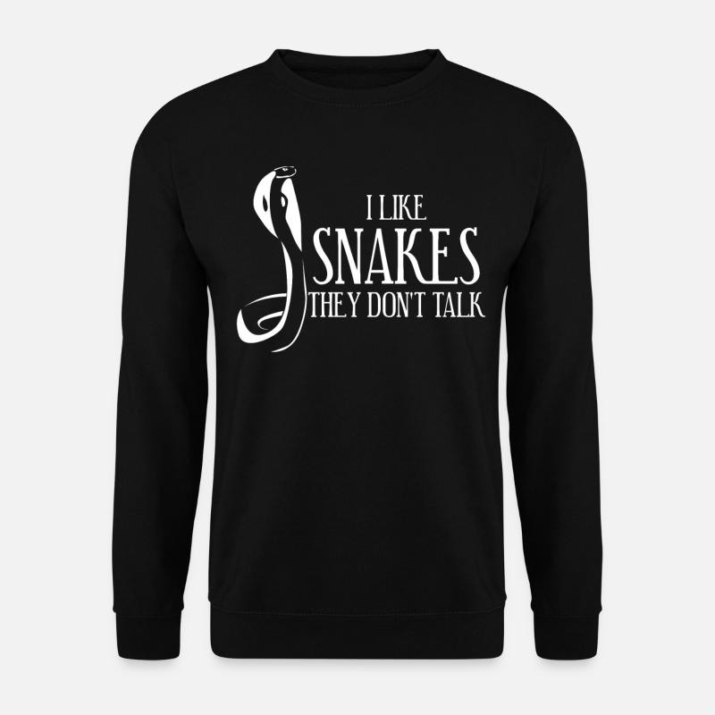 Serpents Blague Serpent - Sweat-shirt Unisexe - noir