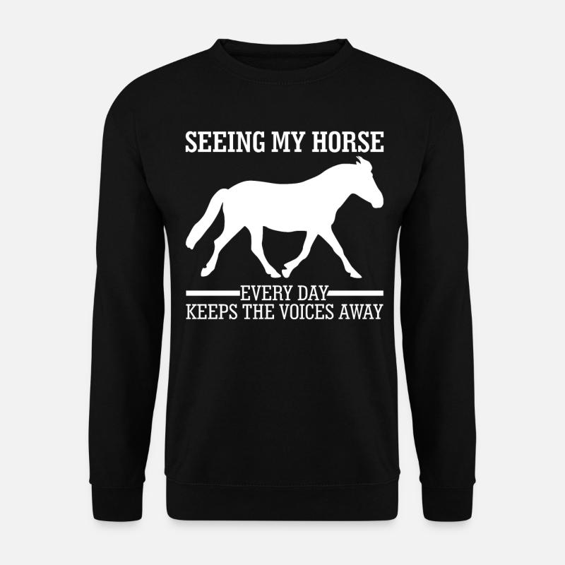 Équitation Equitation - Sweat-shirt Unisexe - noir