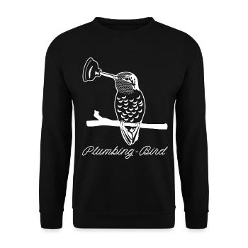 Gingerbread Man Baking - Unisex Pullover - Schwarz - Vorne - Alina (178cm) & Michal (187cm)